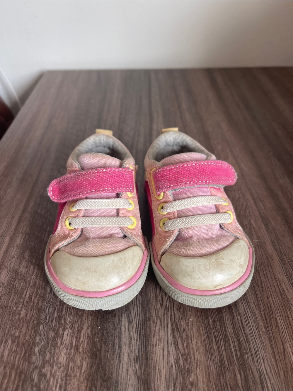 FREE with bundle - See Kai Run Pink and Yellow Kids Sneakers size 4